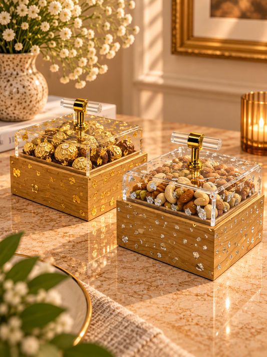 Luxe Wooden Treat Box