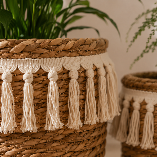 Woven Plant Basket