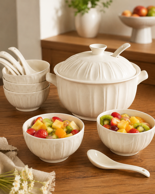 15 Piece Ceramic Serving Set