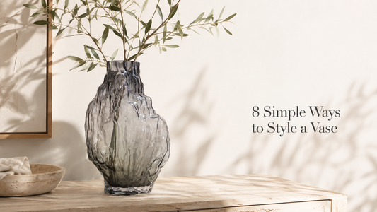 How to Style Decorative Vases: 8 Simple Ideas for Every Home