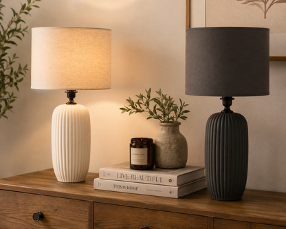 Contemporary Architectural Large Table Lamp