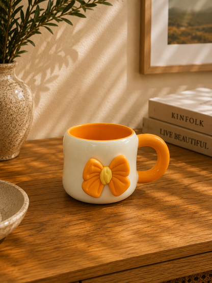 Bow Ceramic Mug