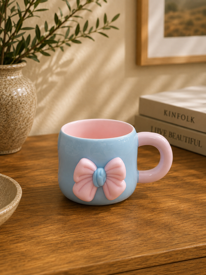 Bow Ceramic Mug