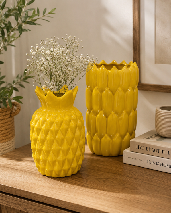 Fruit Sculptural Ceramic Vases