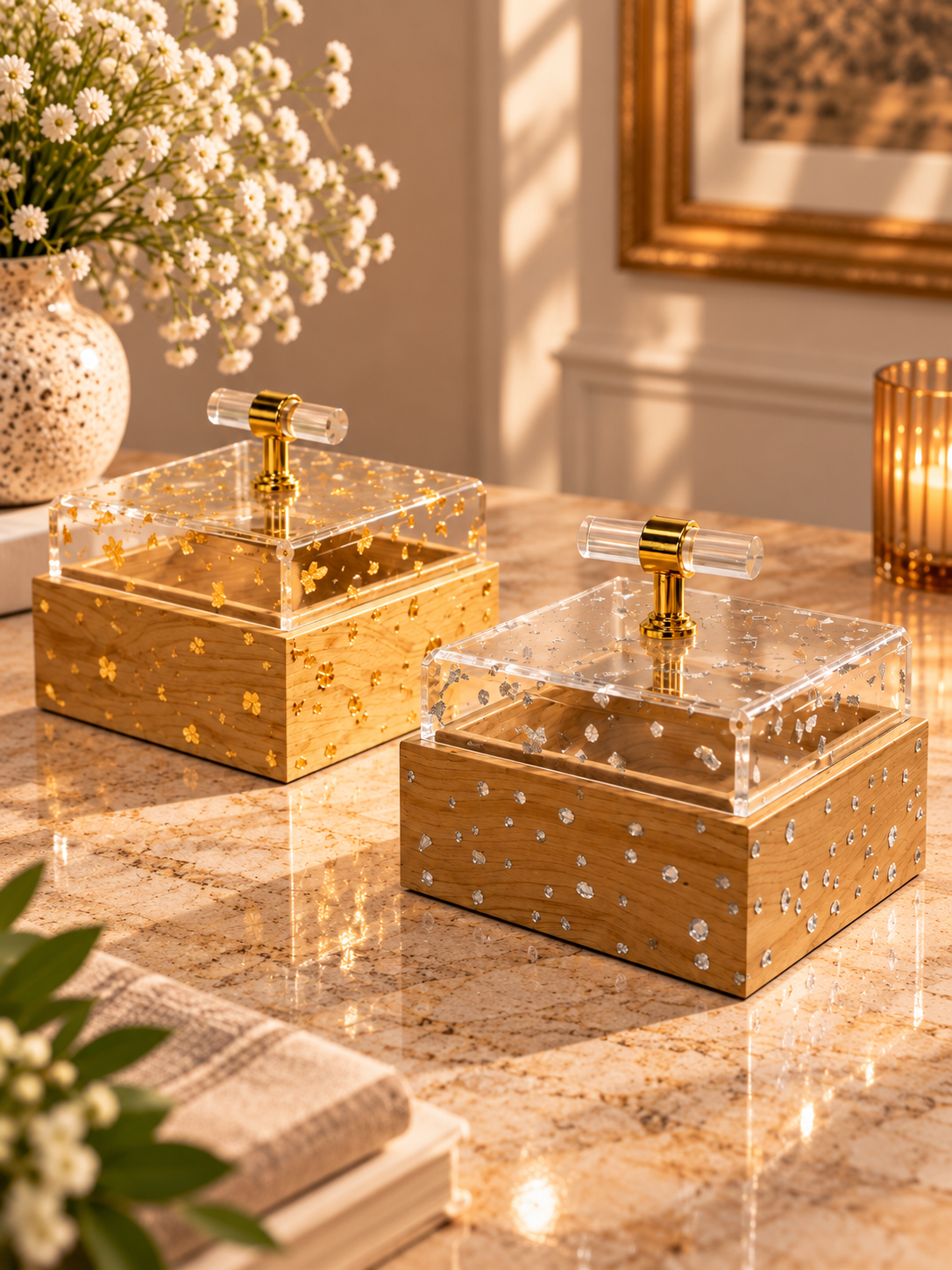 Luxe Wooden Treat Box