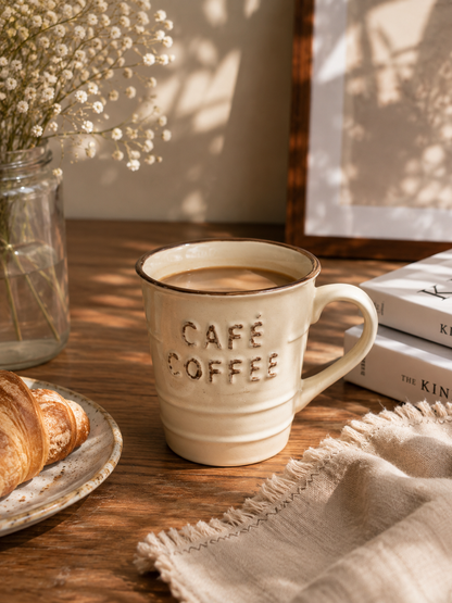 Rustic Café Ceramic Mug