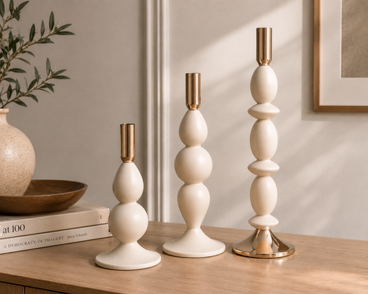 Modern Sculptural Candle Holder