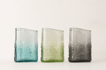 Textured Glass Vase