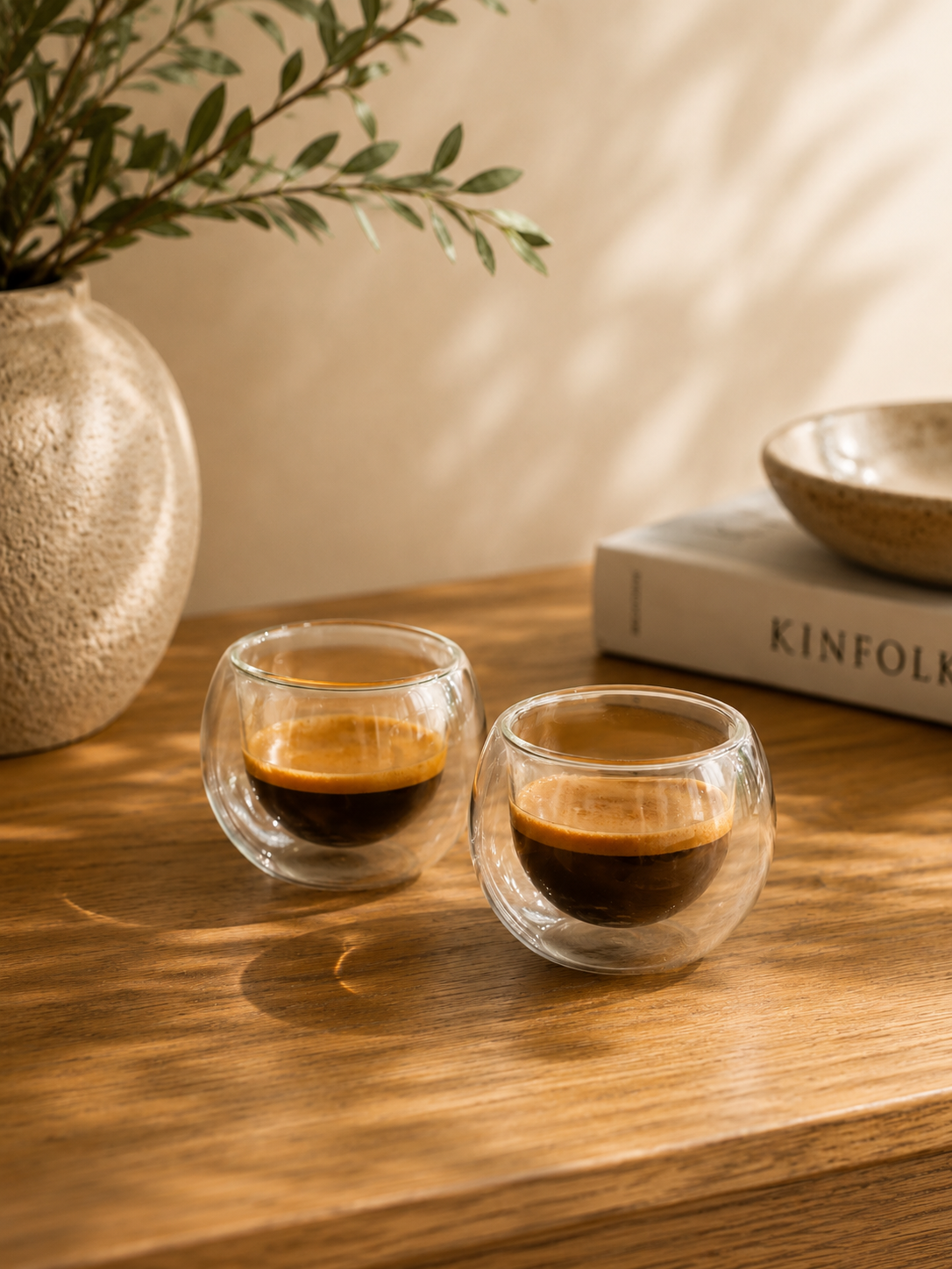 Double Wall Glass Espresso Cup