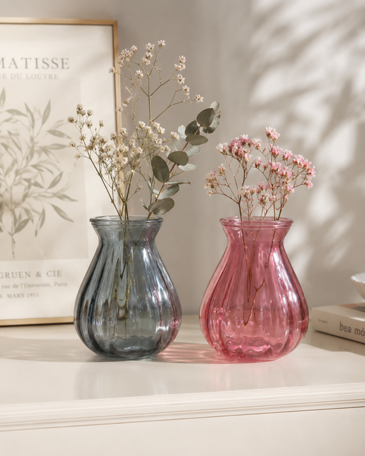 Rounded Glass Vase