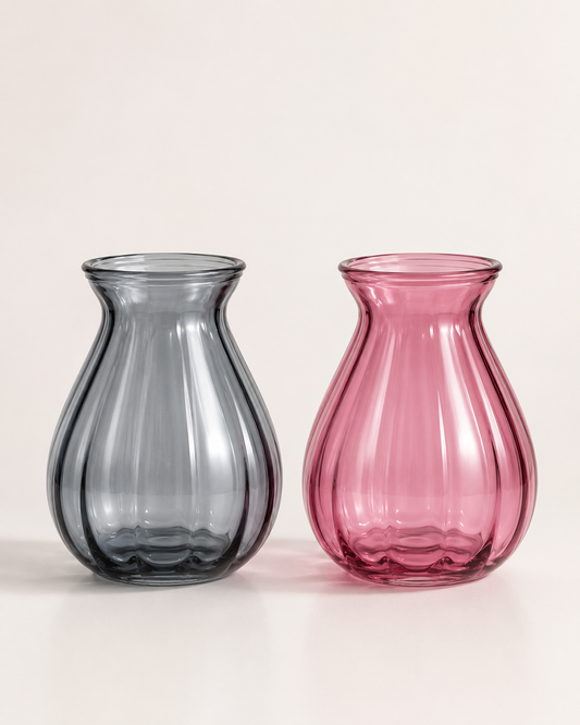 Rounded Glass Vase