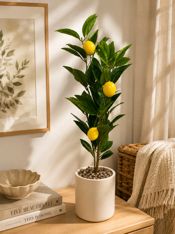 Faux Lemon Tree
