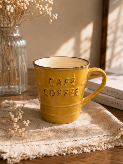 Rustic Café Ceramic Mug