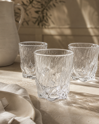 Classic Clear Glass Set of 12