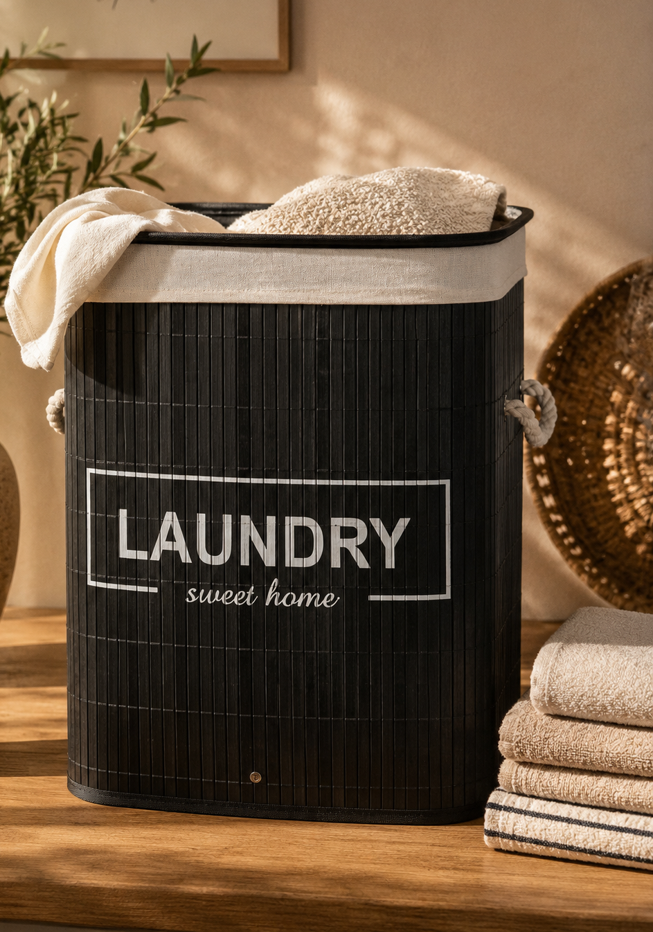 Woven Laundry Basket