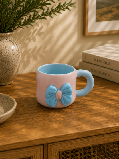 Bow Ceramic Mug