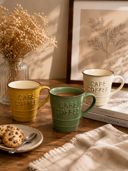Rustic Café Ceramic Mug