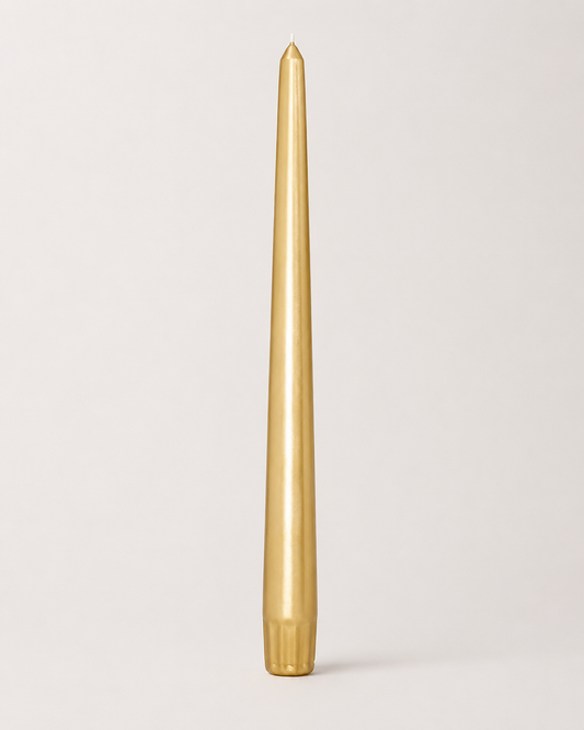 Gold Taper Candles