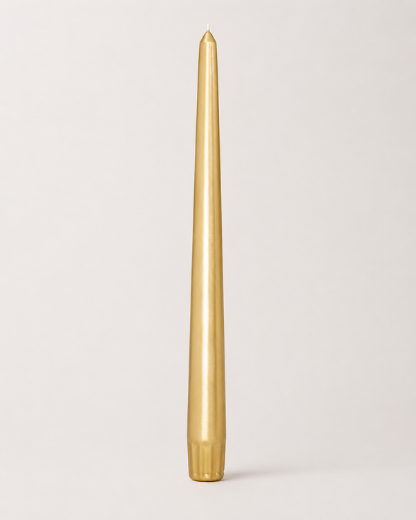 Gold Taper Candles