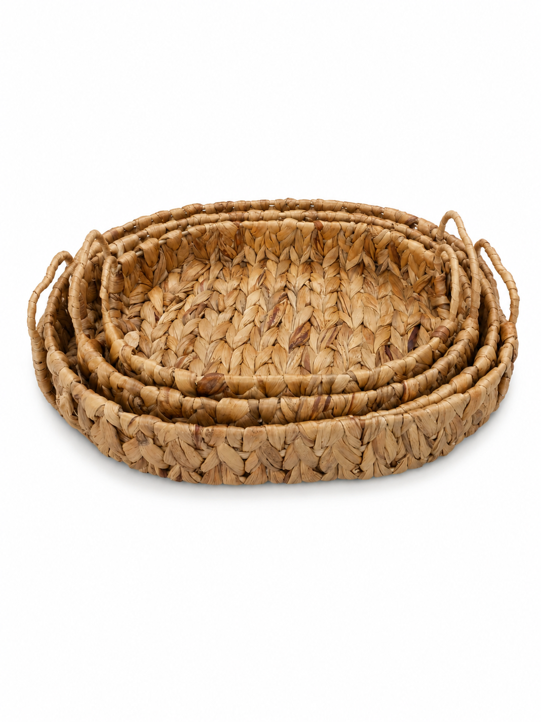 Oval Woven Serving Tray