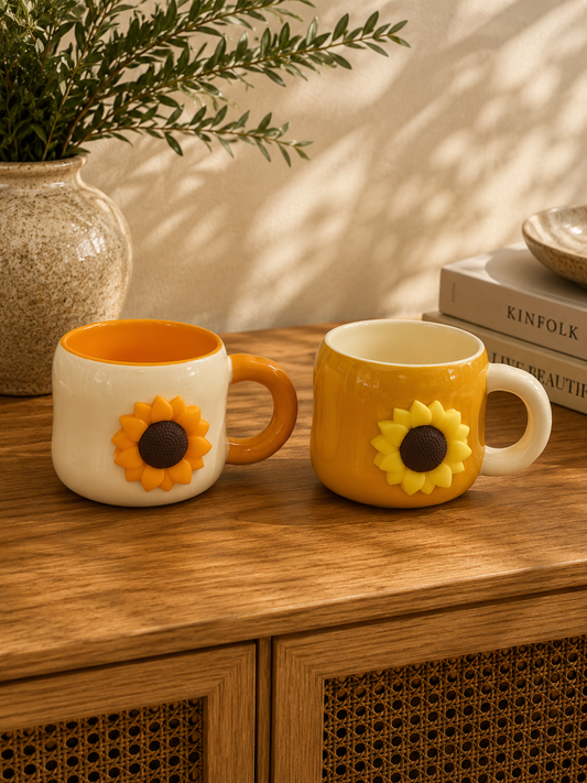 Sunflower Ceramic Mug