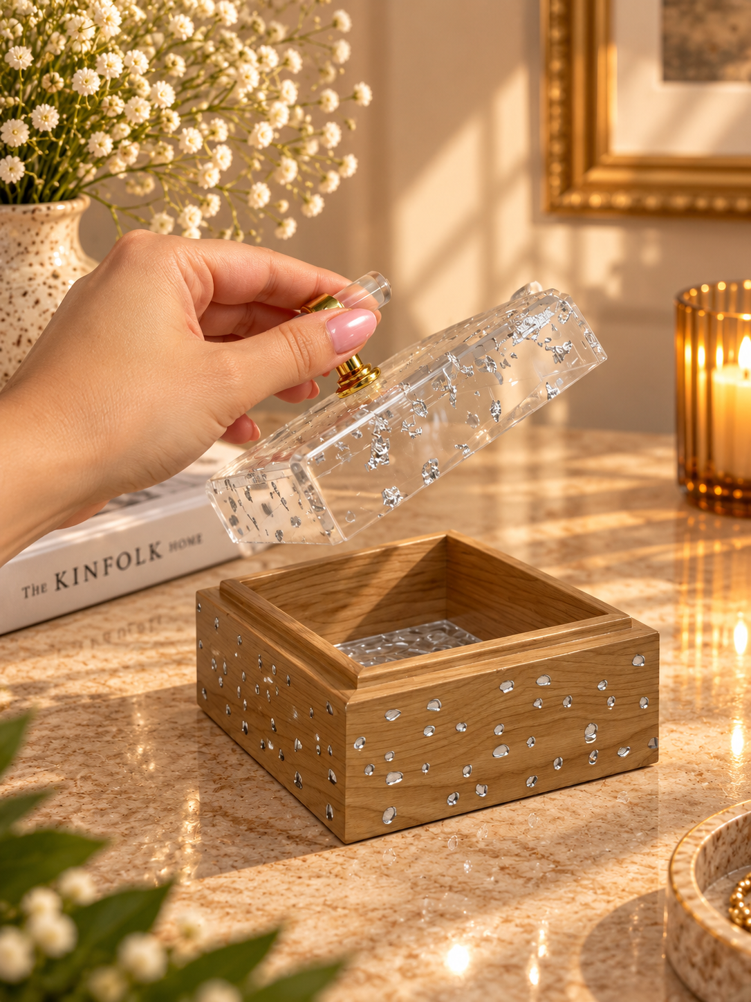 Luxe Wooden Treat Box