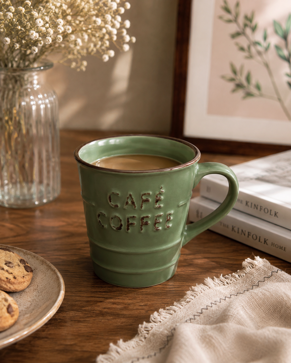 Rustic Café Ceramic Mug