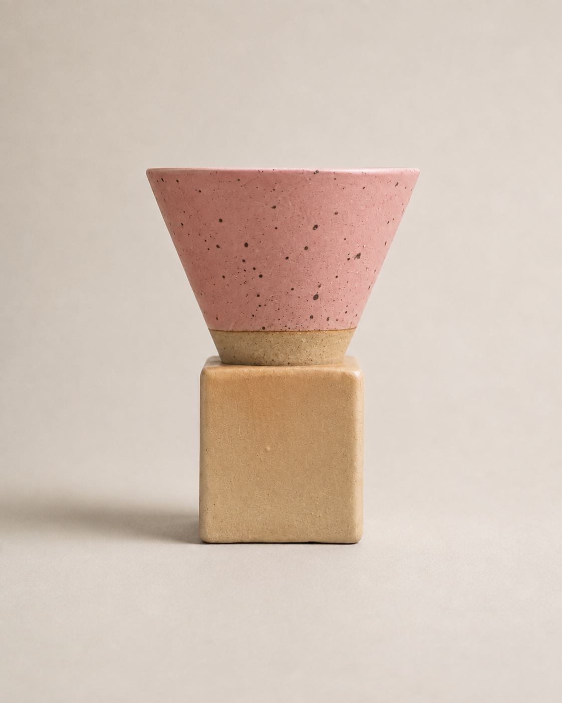 Modern Ceramic Incense Holder with Detachable Base