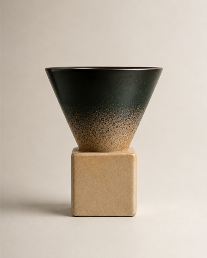Modern Ceramic Incense Holder with Detachable Base