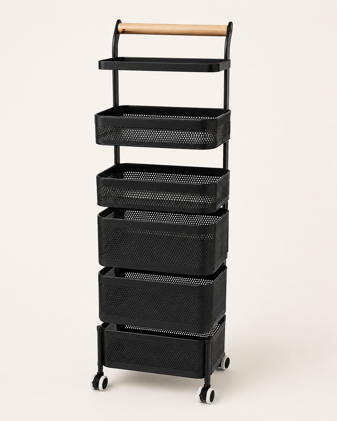 5 Tier Rotating Storage Cart