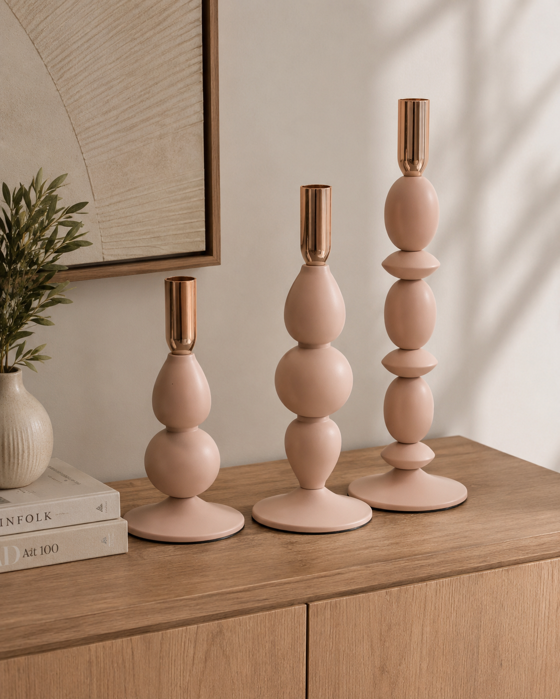 Modern Sculptural Candle Holder