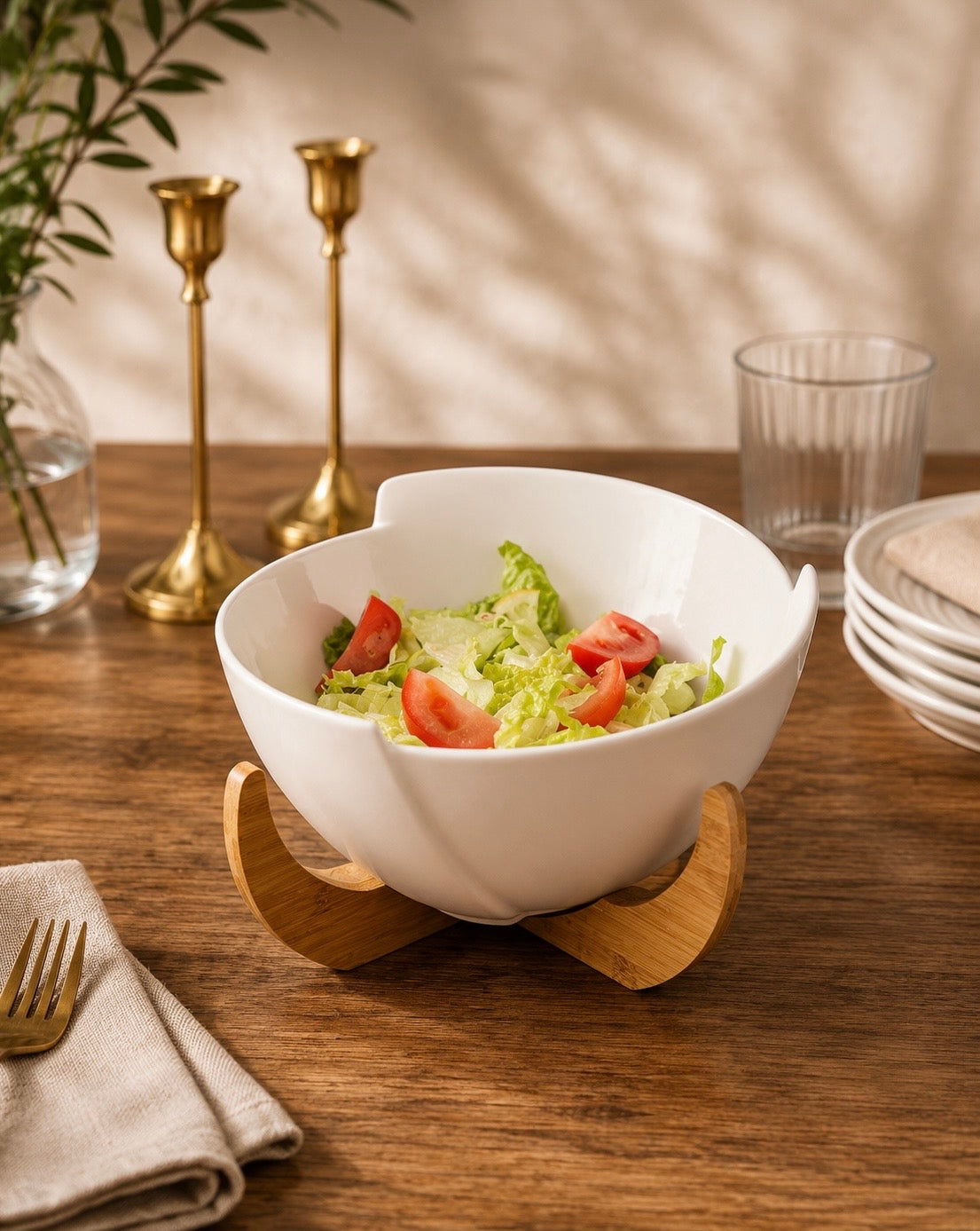 Modern Ceramic Salad &amp; Serving Bowl